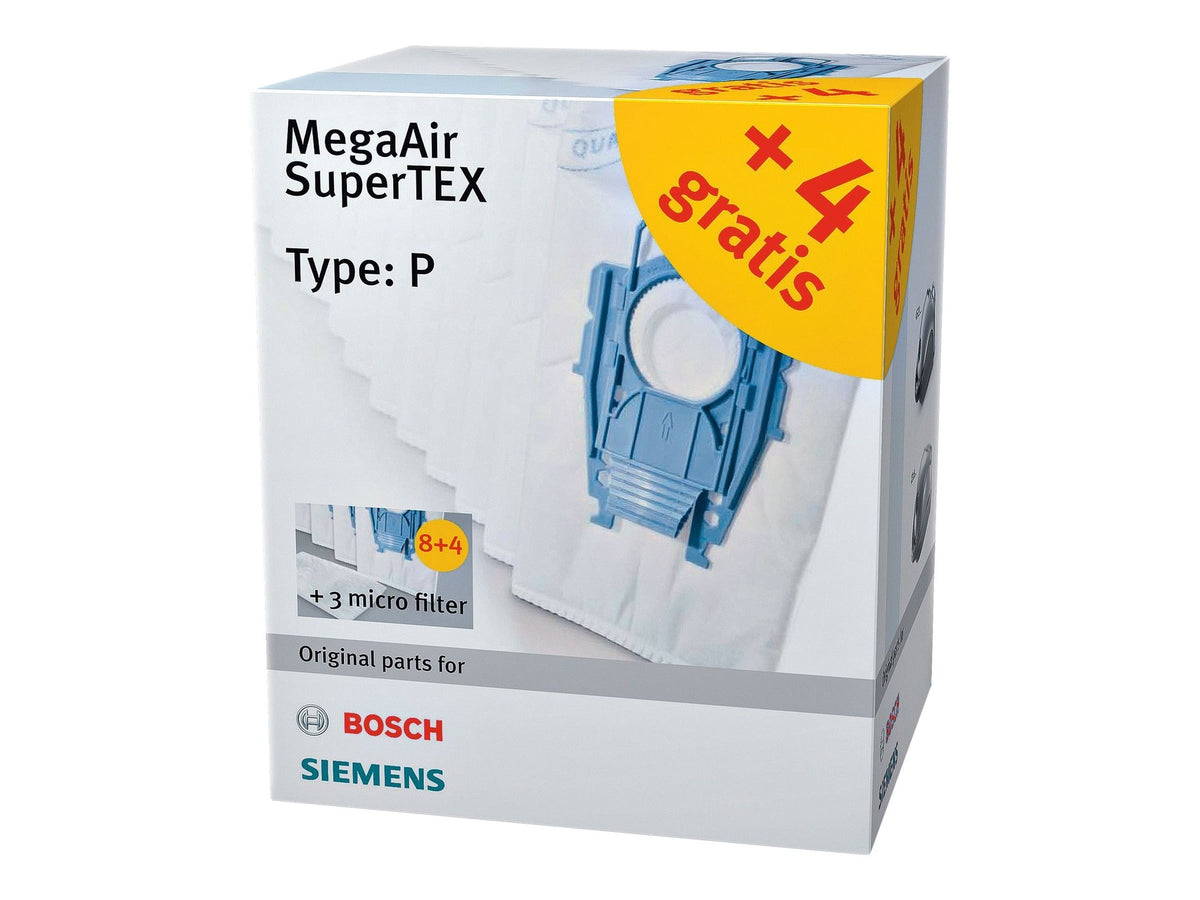 Siemens VZ123FP MegaAir SuperTEX Vacuum Cleaner Bag Kit VZ 123 FP