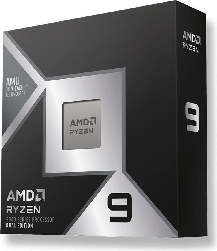 AMD Ryzen 9 9950X3D Tray Processor AM5, 16 Cores up to 5.7 GHz, 3D V-Cache, Model 100-000001978