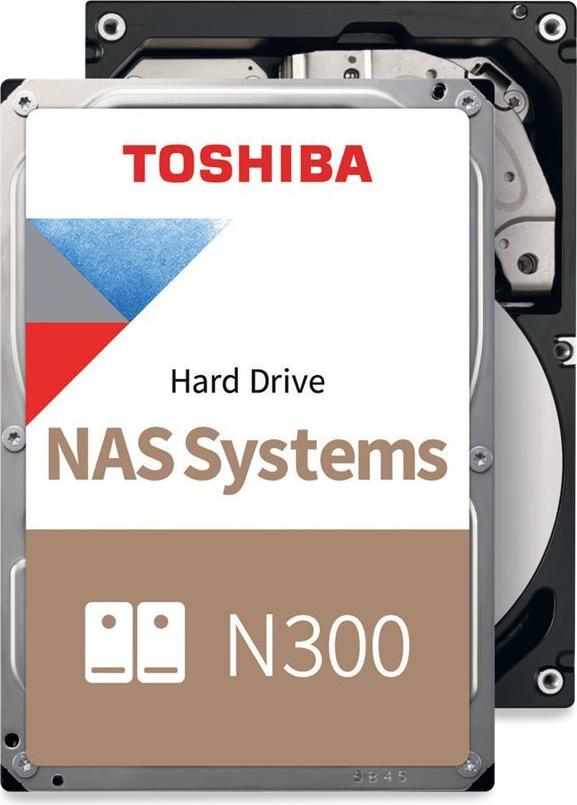 TOSHIBA N300 NAS HARD DRIVE 14TB BULK 3.5 SATA 7200 RPM 512MB CMR (MN11ACA14TS)