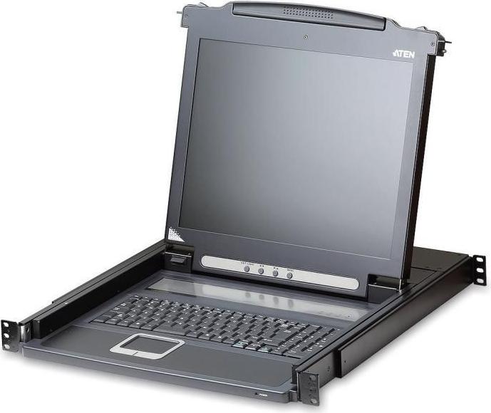 ATEN Slideaway Console 17" LCD - KVM Switch - CL1000M-ATA-FG