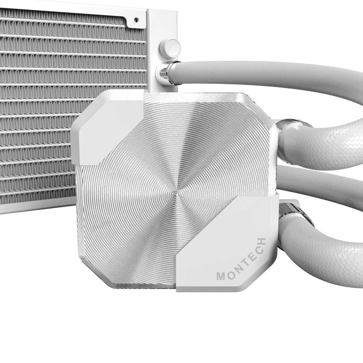 Montech HyperFlow Silent AiO Water Cooling - 360 mm, White