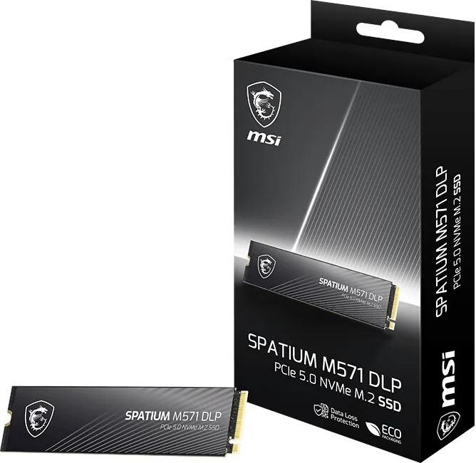 SSD 4TB MSI Space M571 - M.2 2280 - PCIe Gen5 x4 NVMe - S78-440R220-P83