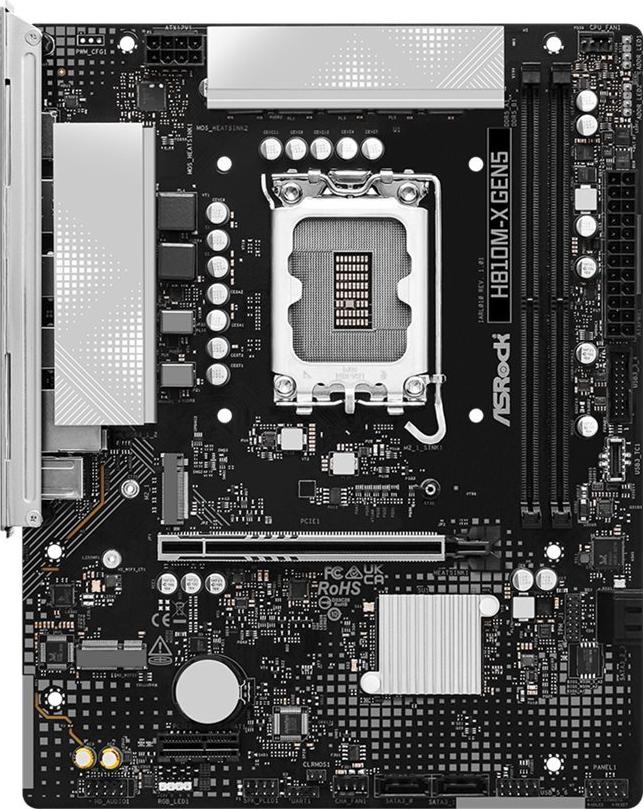 ASRock H810M-X GEN5 Micro ATX Motherboard LGA1851 DDR5