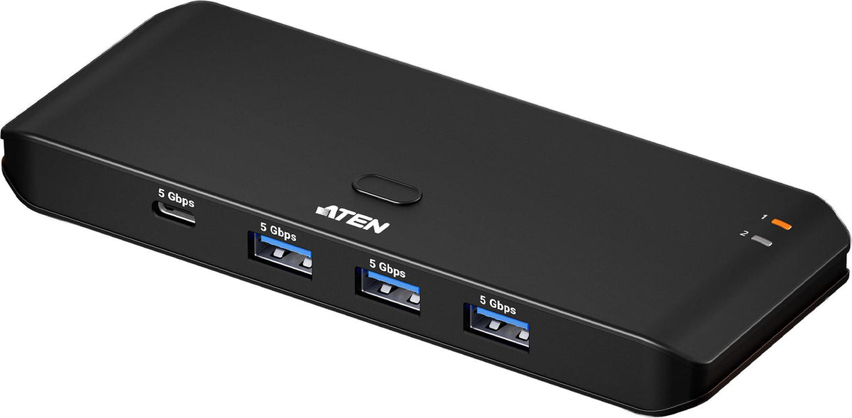 ATEN USB 3.2 2x4 Sharing Switch (2x Host A+C/ 4x Device) US5324