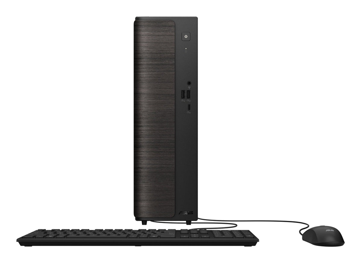 ASUS V500 SFF Intel Core 5 210H 16GB DDR5 512GB SSD Windows 11 Home PC Black, Wood