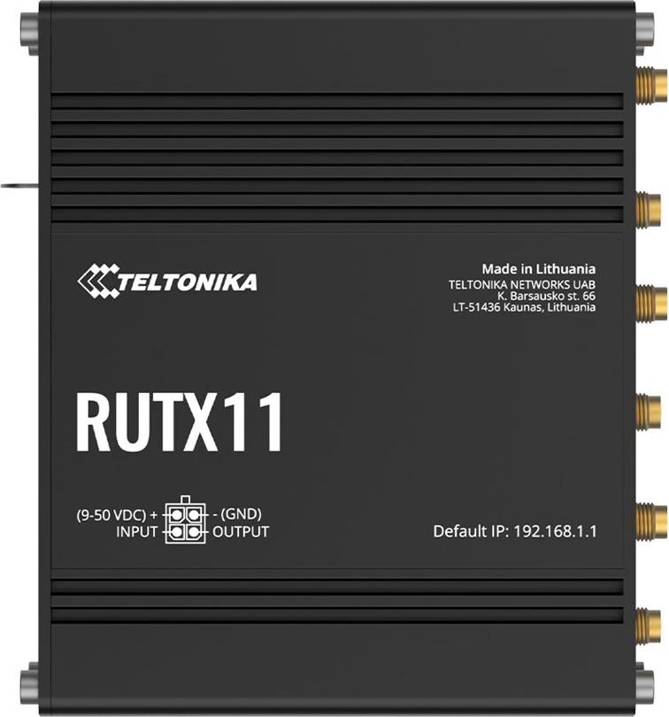 TELTONIKA NETWORKS RUTX11 4 G/LTE Router US Version - RUTX11300400