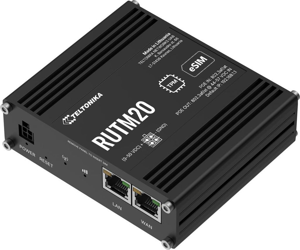 Teltonika Router RUTM20 Compact 5 G Router (RUTM20100000)