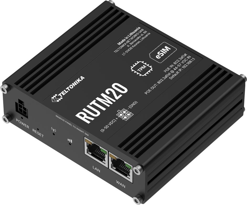 Teltonika Router RUTM20 Compact 5 G Router (RUTM20100000)
