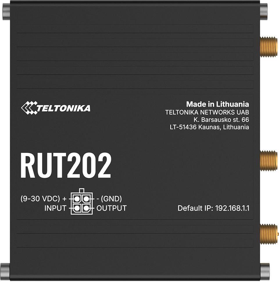 Teltonika RUT202 4 G/WiFi LTE Router - RUT202AAAAA0