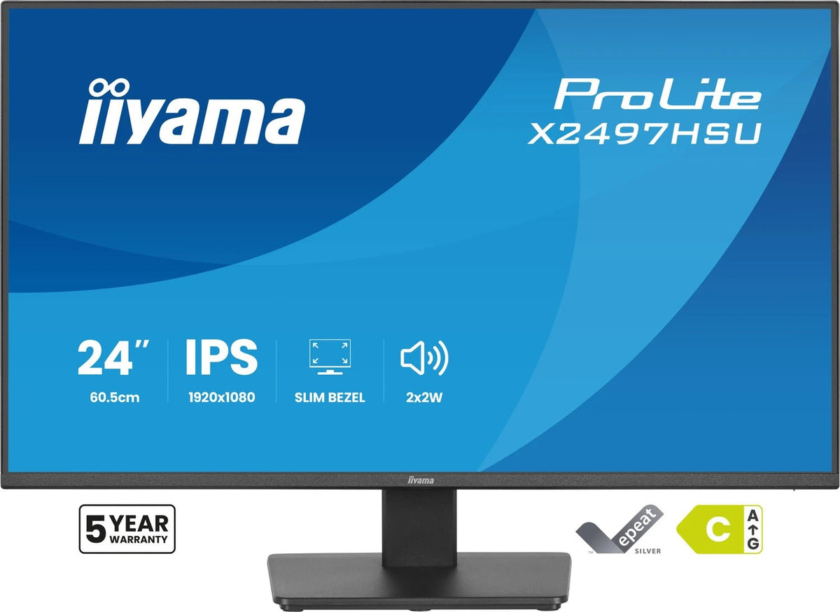 iiyama ProLite X2497HSU-B1 23.8" Full HD LED Monitor Black