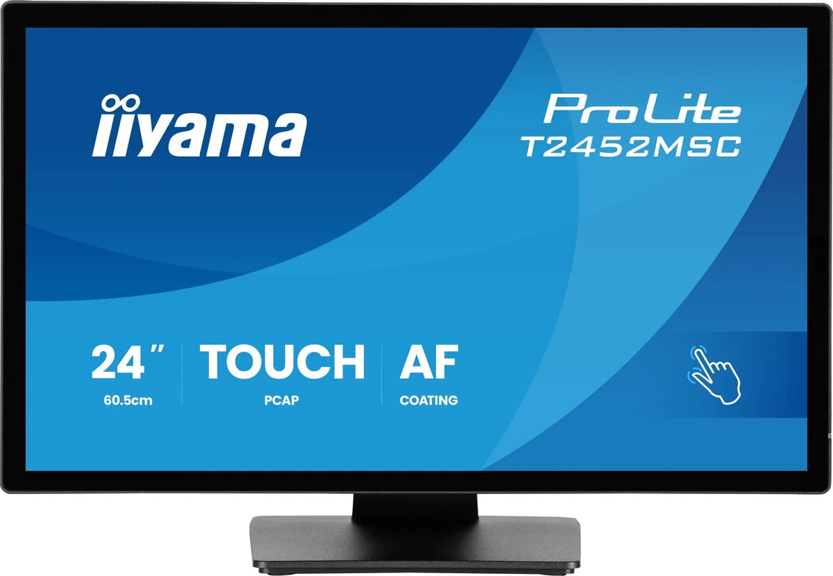 IIYAMA ProLite T2452MSC-B2 Monitor 24" Full HD Touchscreen Black 593430