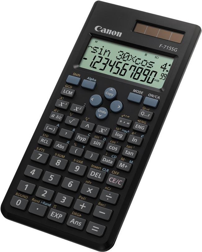Canon F-715SG Scientific Calculator 10 Digits + 2 Exponents - 5730B001