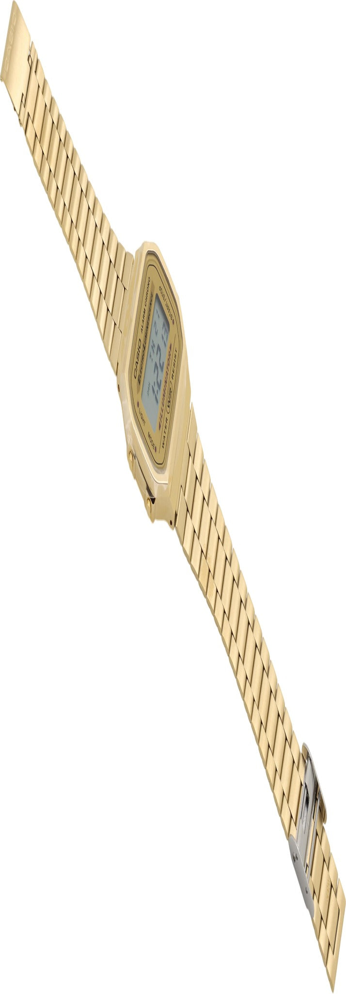 Casio A168WG-9WDF Electronic Gold Bracelet Watch