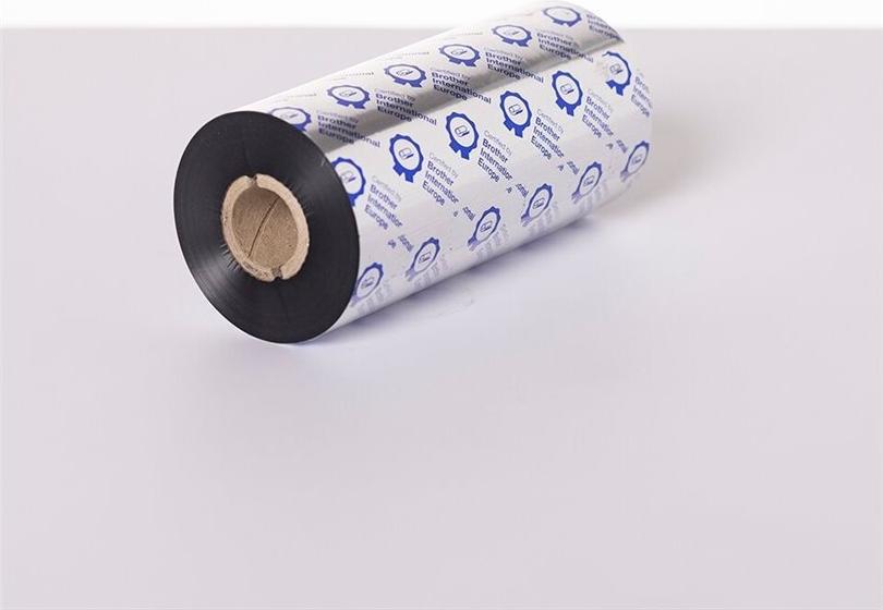 Brother Transfer Ribbon for TJ-6421/6521, Premium Wax, Black, BRP1D450154