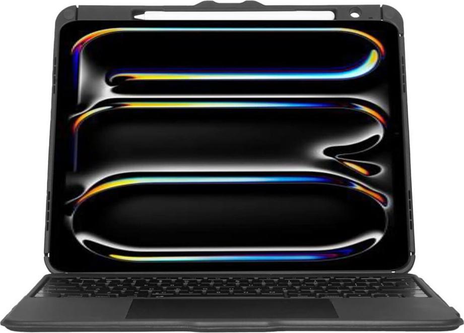 Targus Versavu - Keyboard and Folio Case with Trackpad - Backlit - Wireless - Bluetooth 5.0 - QWERTY - for Apple 13-inch iPad Pro