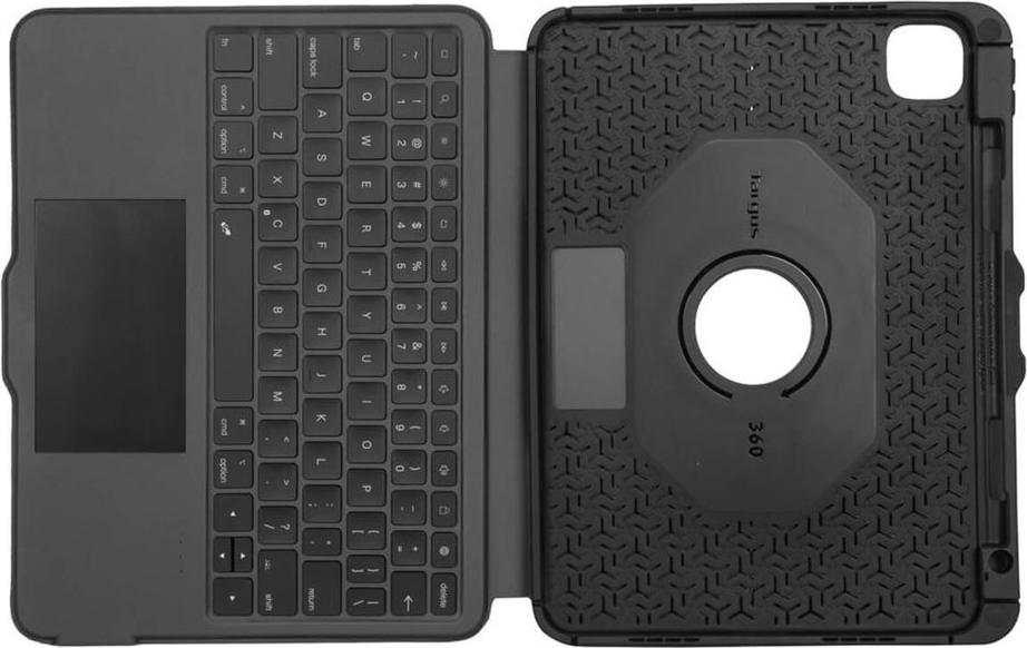 Targus Versavu Keyboard and Folio Case with Trackpad, Bluetooth 5.0, QWERTY, GB, THZ988UK