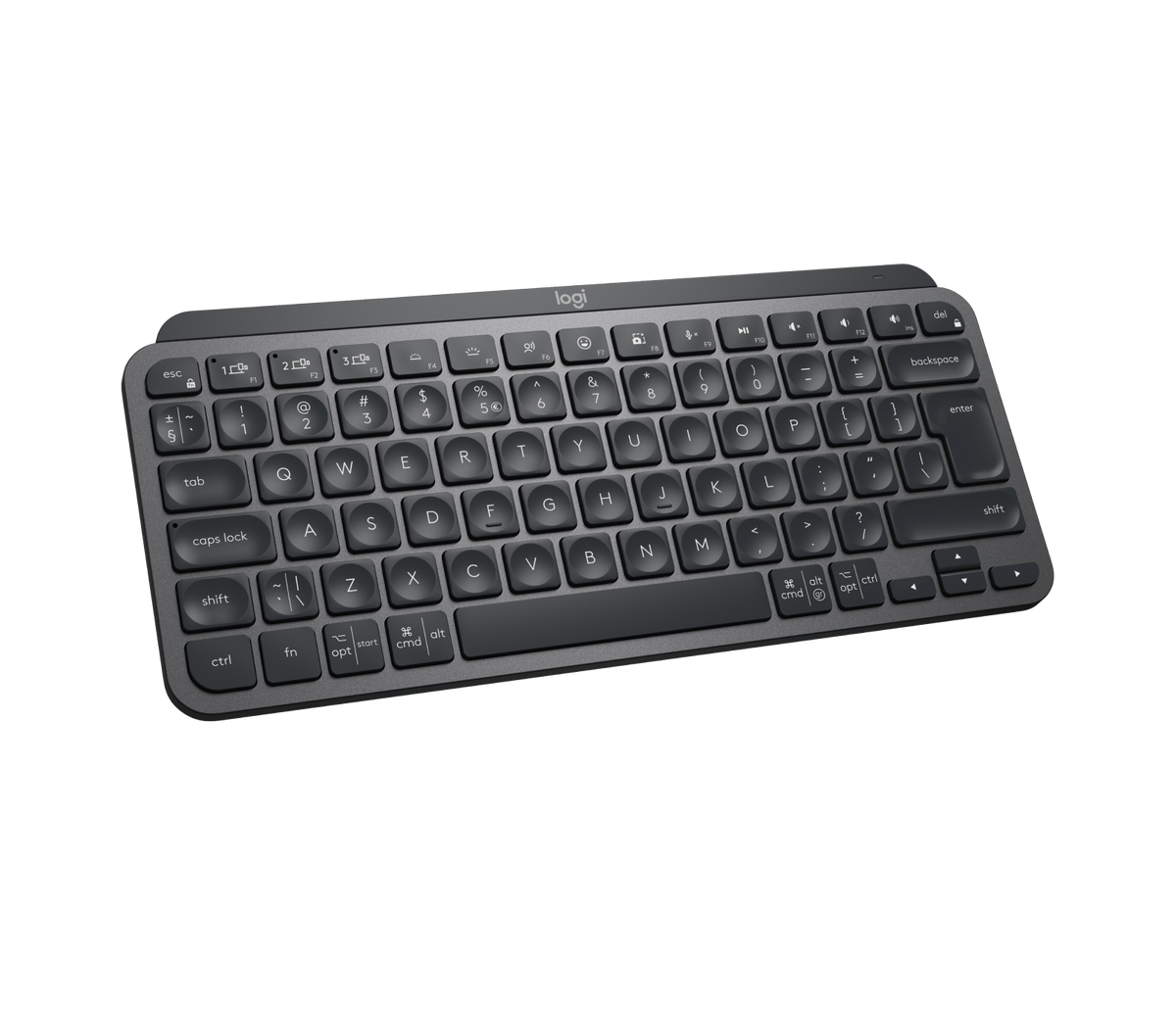 Logitech MX Keys Mini for Business - Wireless Backlit Keyboard - Bluetooth LE - QWERTY - Graphite - 920-010608