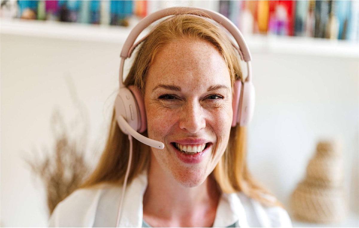 Logitech Zone Wired 2 Headset, ROSE, 981-001620