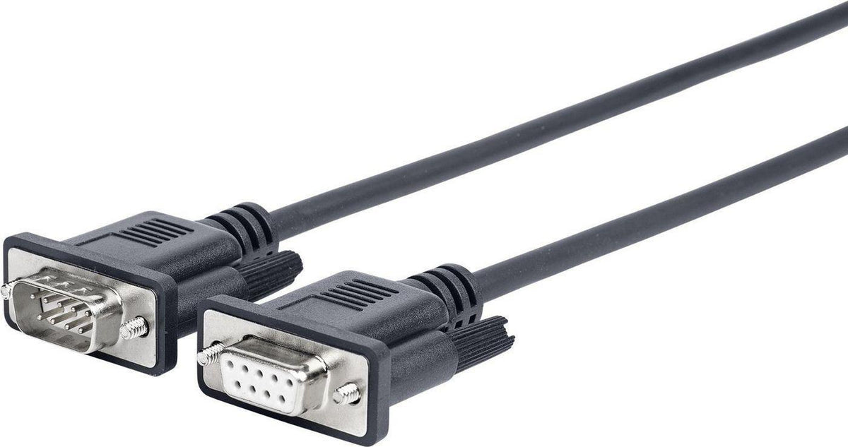 Vivolink PRORS15 - Serial Cable - Black - 15 m - RS-232