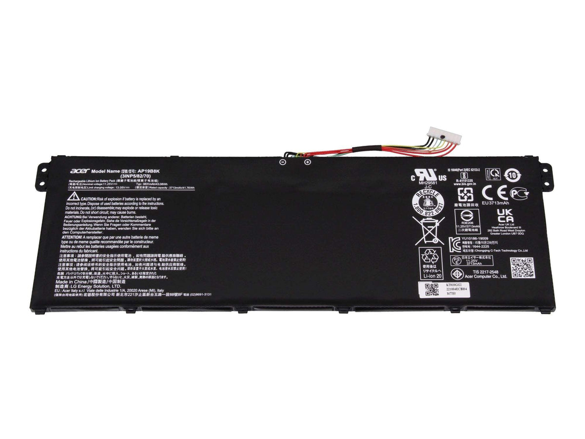 Acer Battery 3830mAh 3S1P AP19B8K 11.25V 45W (KT.0030 G.022)