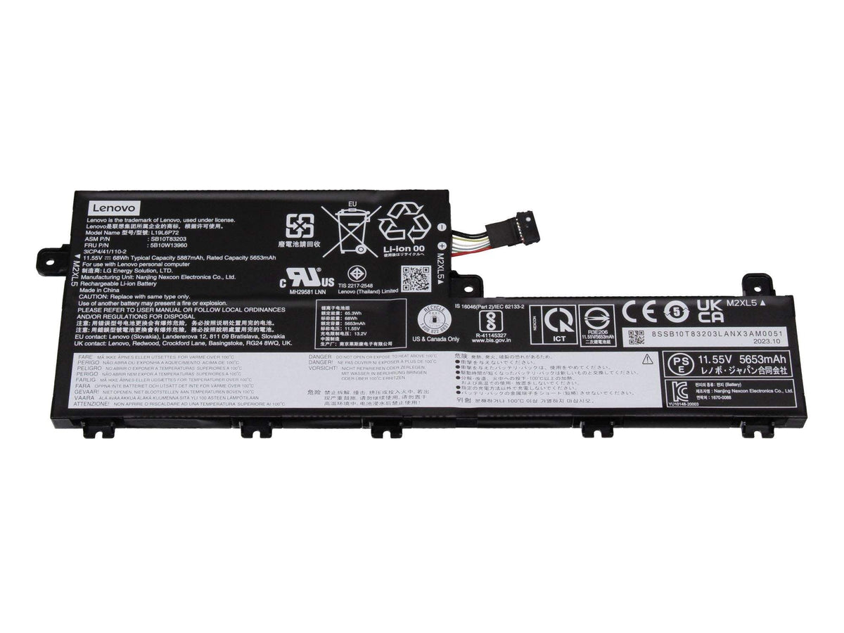 Lenovo Internal Battery 6c 68Wh LiIon CXP 5B10W13961