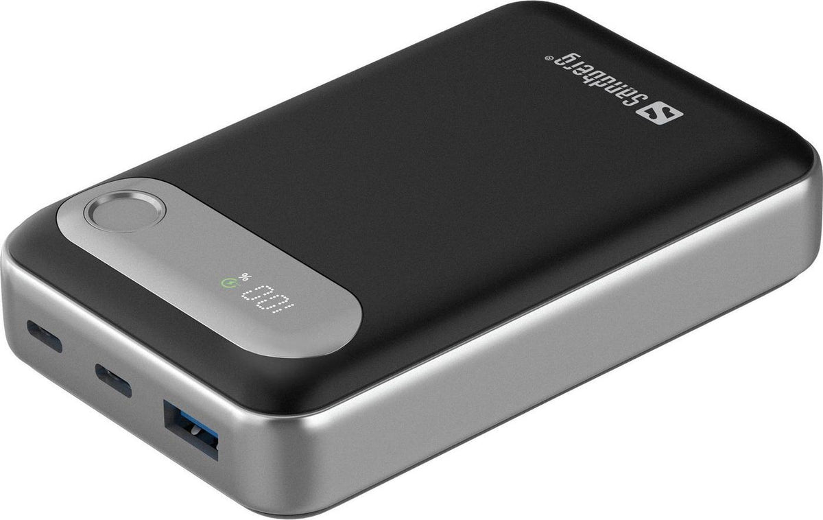 Sandberg Travel Power Bank, 20000 mAh, PD35W, Model 421-41