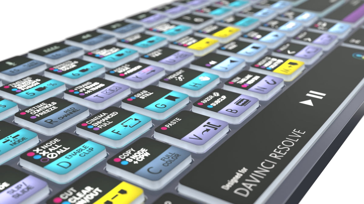 Logickeyboard Davinci Resolve 18 Titan DE Mac (LKB-RESB-TM-DE)