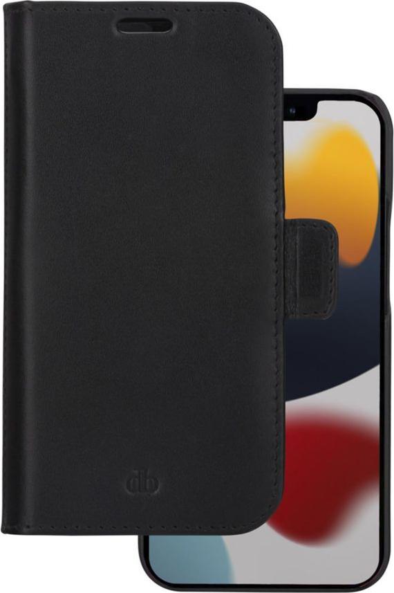 dbramante1928 Lynge Flip Case for Mobile Phone - Grain Leather - Black - for Apple iPhone 12,12 Pro (LY61GTBL1180)