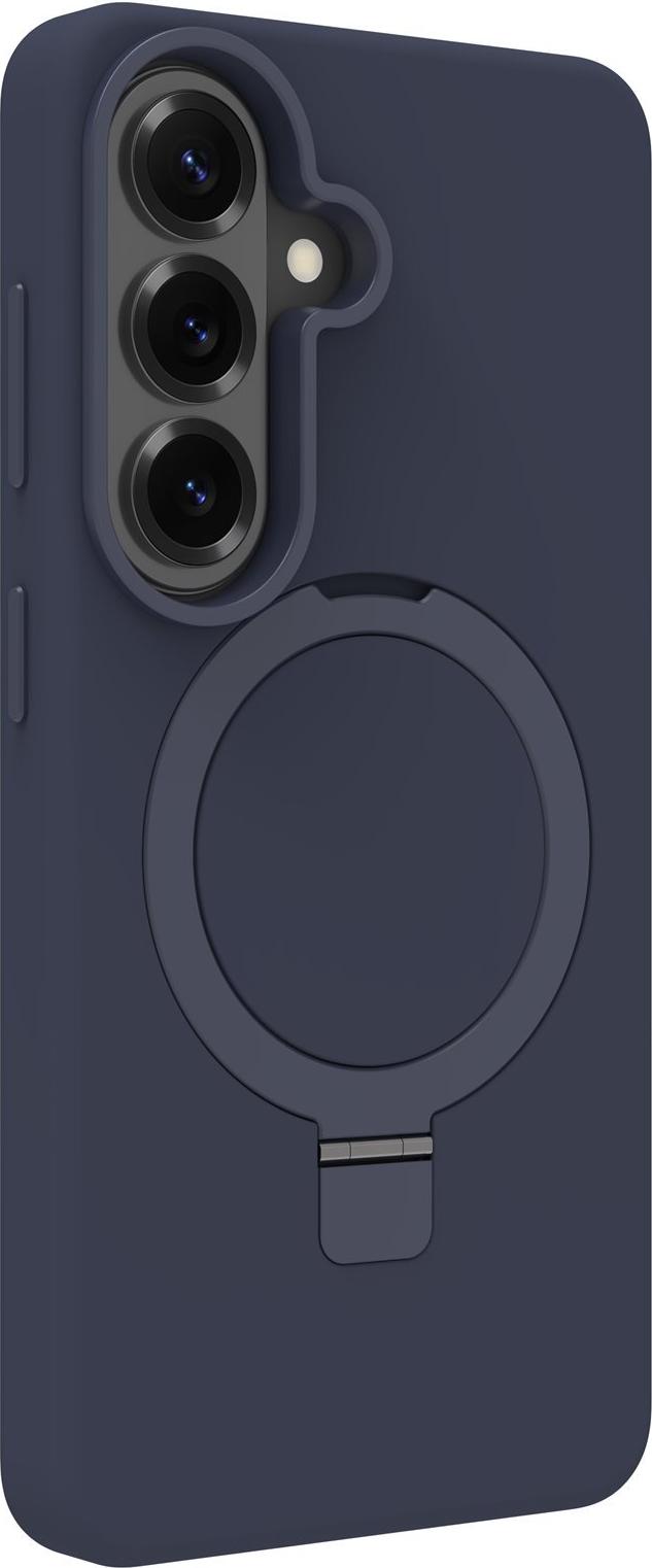 dbramante1928 Roskilde - Back Cover for Mobile - Magnetic Kickstand - MagSafe Compatible - ICON - Deep Water - for Samsung Galaxy S26 (ROSSICBU5760)