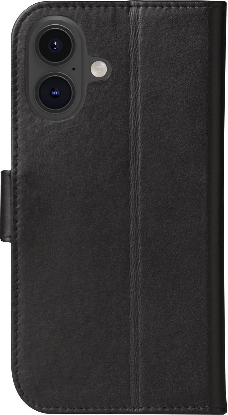 dbramante1928 Copenhagen - Flip Case for Mobile - Textured Leather - Black - for Apple iPhone 16 (CO61GTBL6200)