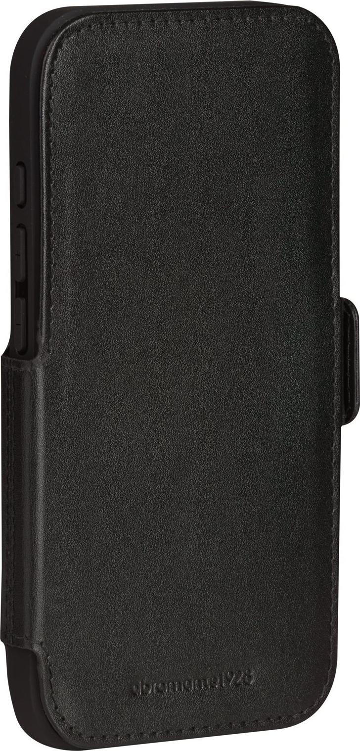 dbramante1928 Copenhagen - Flip Case for Mobile Phone - Textured Leather - Black - for Apple iPhone 17 Pro (CO63GTBL6617)