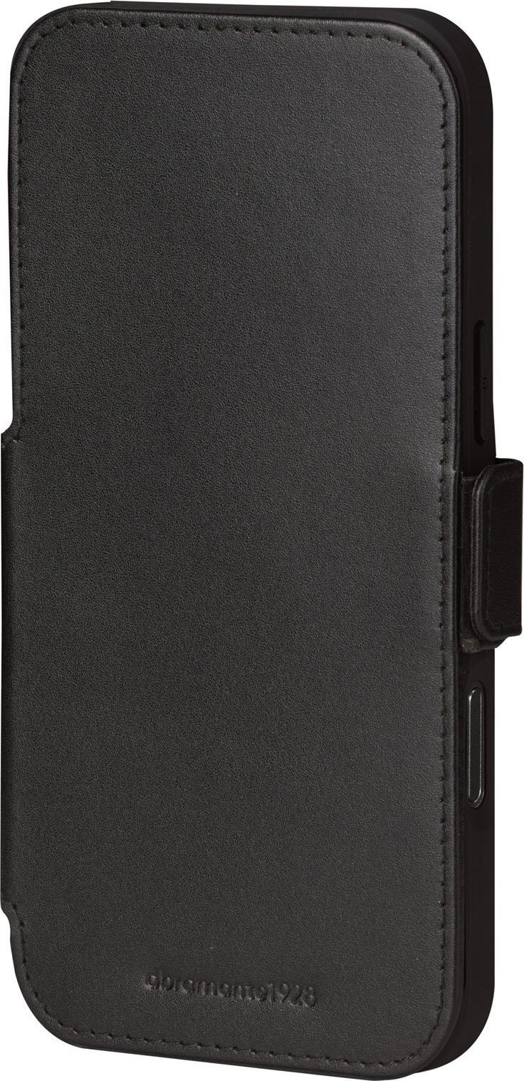 dbramante1928 Copenhagen - Flip Case for Mobile Phone - Textured Leather - Black - for Apple iPhone 17 Pro Max (CO69GTBL6619)