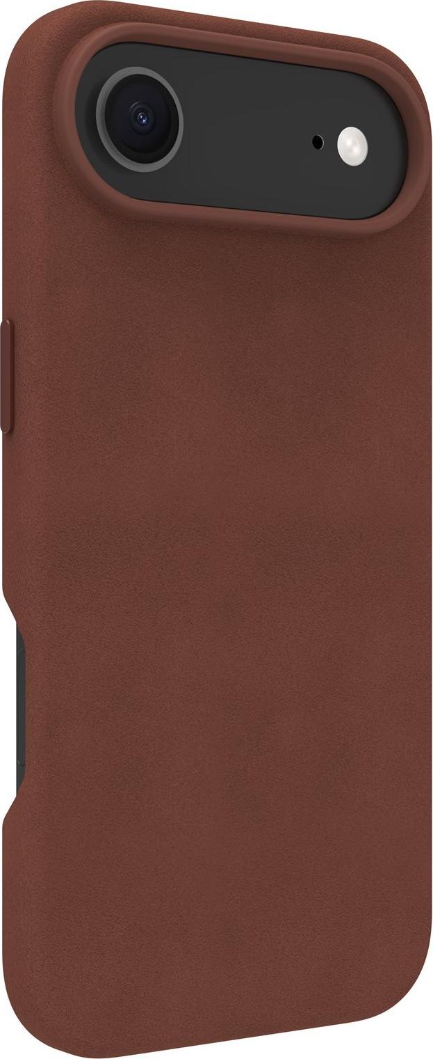 dbramante1928 Roskilde - Back Cover - MagSafe Compatible - Grained Leather - Dark Tan - for Apple iPhone Air - RO66GT006638