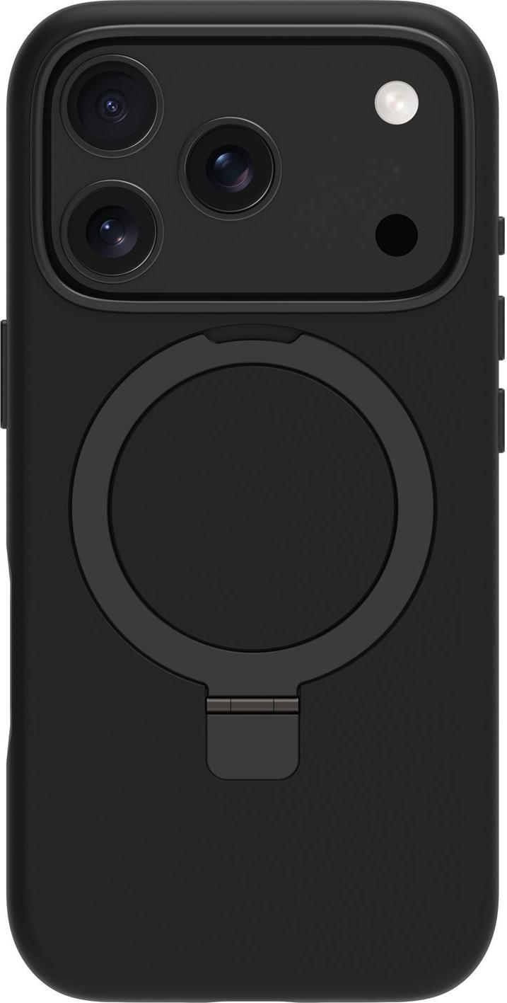 dbramante1928 Roskilde - Back Cover - MagSafe Compatible - Grained Leather - ICON - Midnight - for Apple iPhone 17 Pro - ROK3ICBL6657