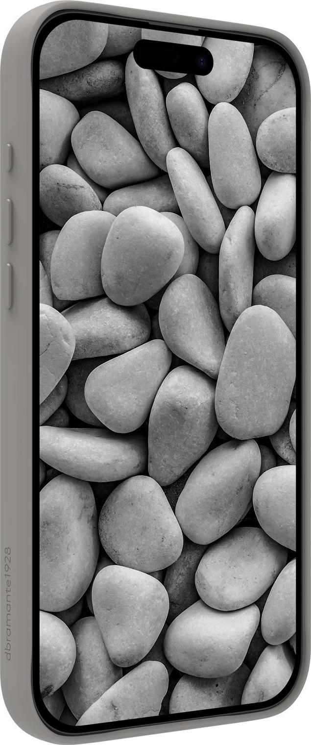 dbramante1928 Roskilde - Back Cover for Mobile Phone - Kick - MagSafe Compatible - ICON - Riverstone - for Apple iPhone 17 Pro Max