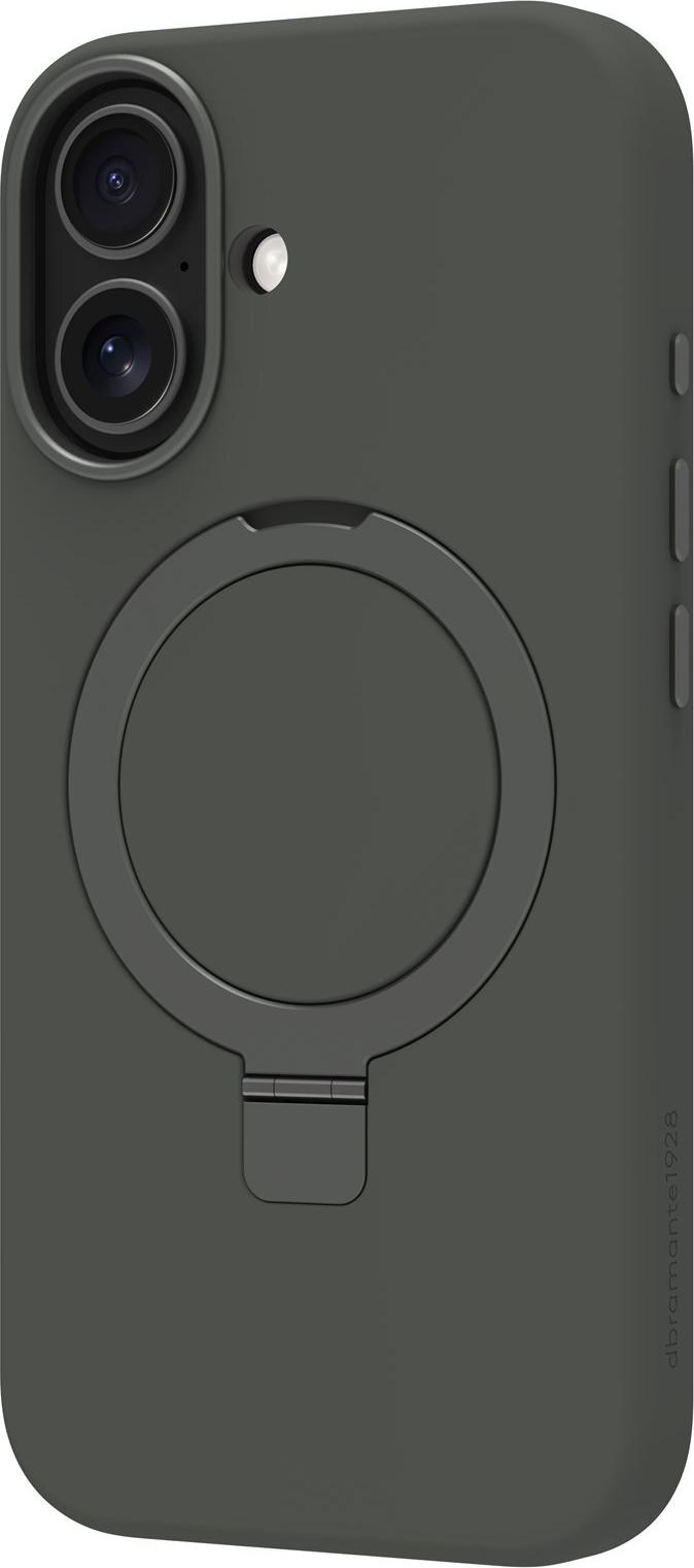 dbramante1928 Roskilde - Back Cover for Mobile Phone - Kick - MagSafe Compatible - ICON - Forest Shadow - for Apple iPhone 17 (ROK3ICGR6668)