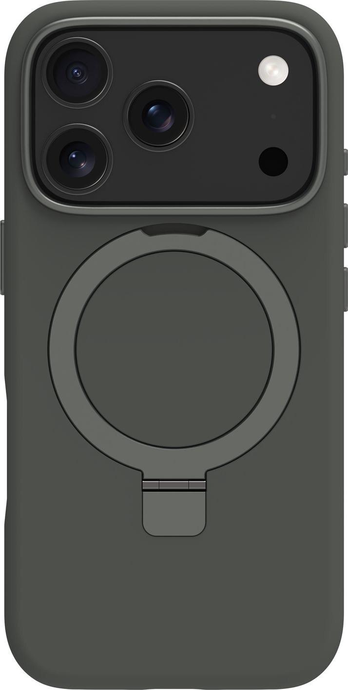 dbramante1928 Roskilde Kick - Back Cover for Mobile Phone - MagSafe Compatible - ICON - Forest Shadow - for Apple iPhone 17 Pro (ROK3ICGR6669)
