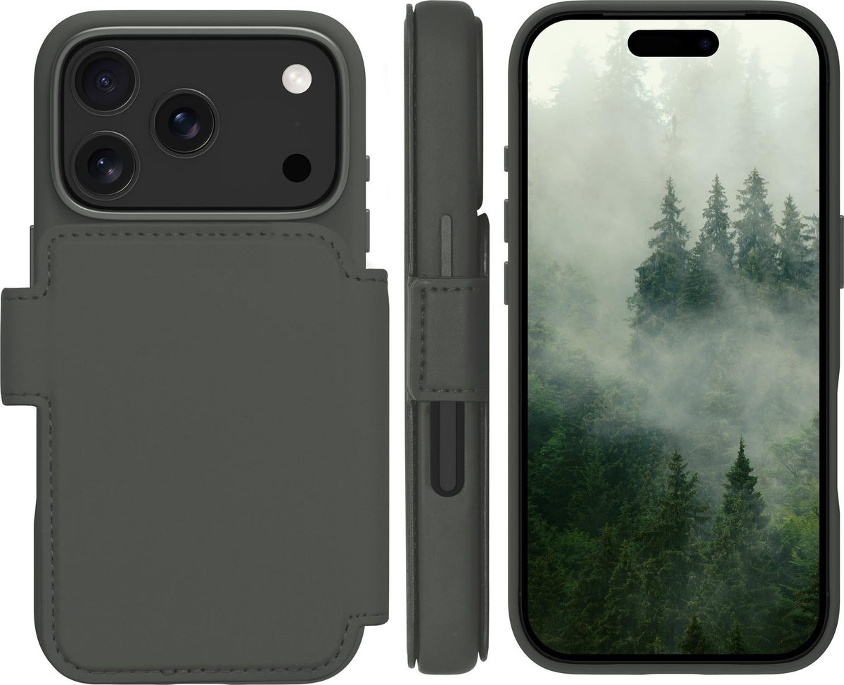 dbramante1928 Lynge Flip Case - MagSafe Compatible - Forest Shadow - for Apple iPhone 17 Pro (LM63ICGR6685)
