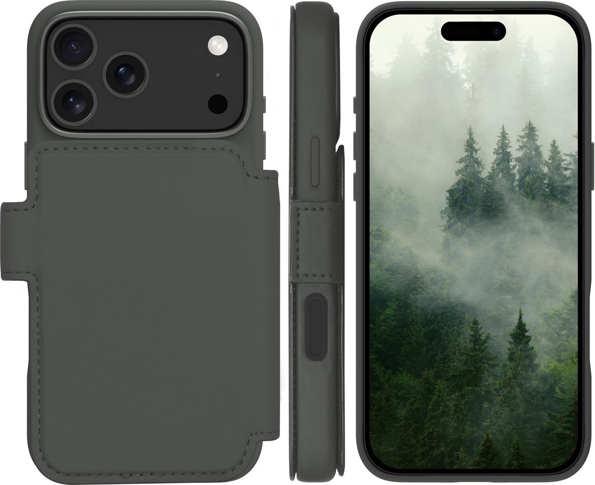 dbramante1928 Lynge Flip Case - MagSafe Compatible - Forest Shadow - for Apple iPhone 17 Pro Max (LM69ICGR6687)