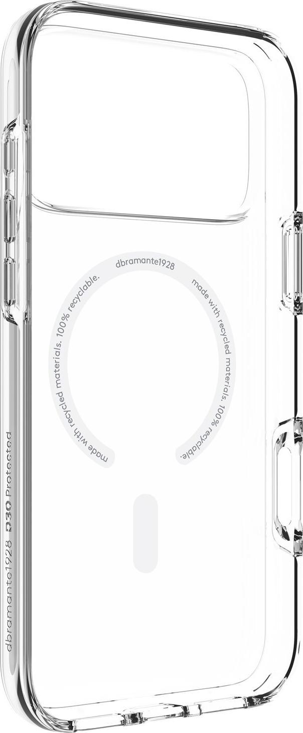 dbramante1928 Iceland Ultra Back Cover with MagSafe for Apple iPhone 17 Pro Max Clear IU69CL006703