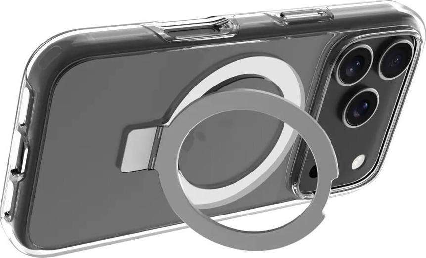 dbramante1928 Iceland Ultra - Back Cover for Mobile Phone - Kick - MagSafe Compatible - D3O - Clear - for Apple iPhone 17 Pro
