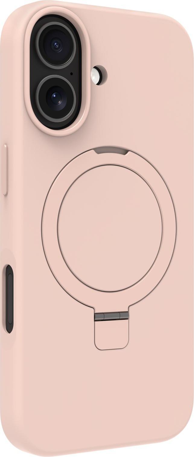 dbramante1928 Roskilde Kick - Back Cover for Mobile Phone - MagSafe Compatible - ICON - Pink Sand - for Apple iPhone 17 (ROK3ICPI6799)