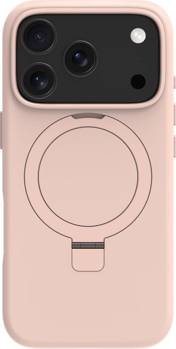 dbramante1928 Roskilde Kick - Back Cover for Mobile Phone - MagSafe Compatible - ICON - Pink Sand - for Apple iPhone 17 Pro (ROK3ICPI6800)