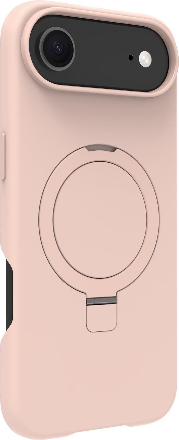 dbramante1928 Roskilde Kick - Back Cover for Mobile Phone - MagSafe Compatible - ICON - Pink Sand - for Apple iPhone Air (ROK6ICPI6801)