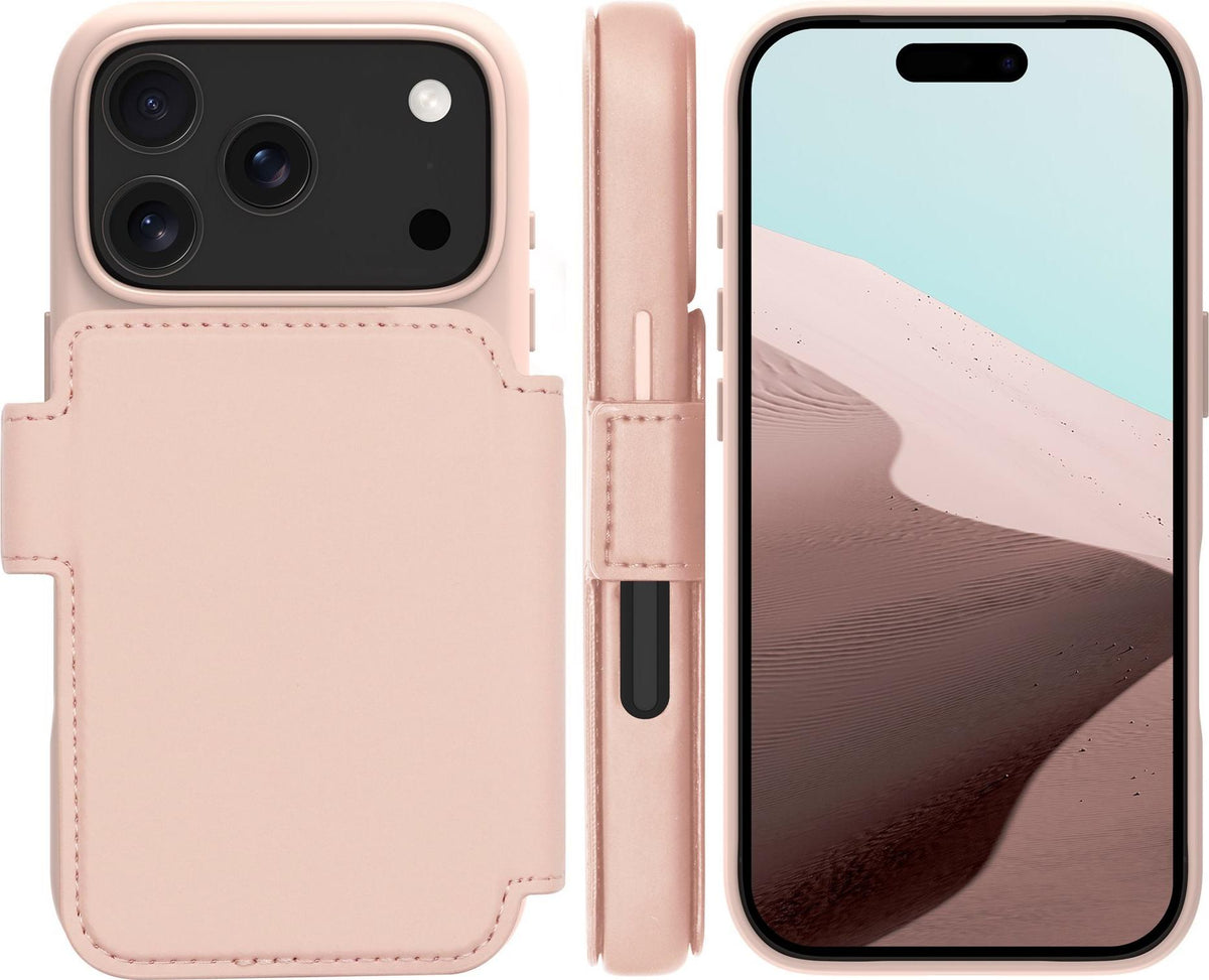 dbramante1928 Lynge Flip Case - MagSafe Compatible - ICON - Pink Sand - for Apple iPhone 17 Pro (LM63ICPI6804)