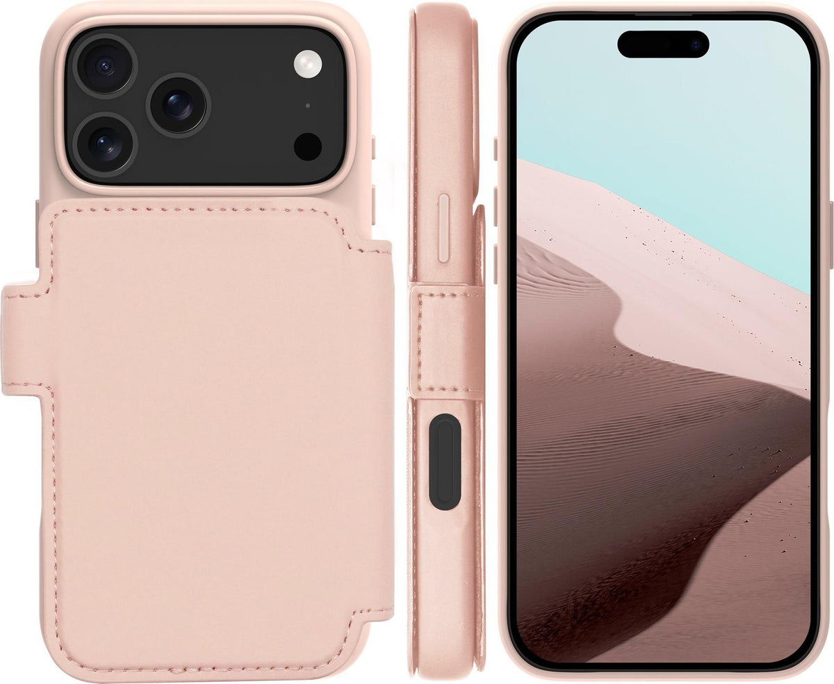 dbramante1928 Lynge Flip Case - MagSafe Compatible - Pink Sand - for Apple iPhone 17 Pro Max (LM69ICPI6806)