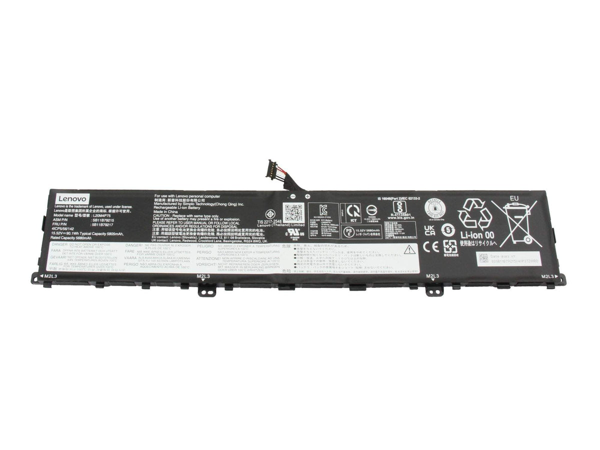 Lenovo Internal 4c 90Wh LiIon Battery SMP 5B11B79217
