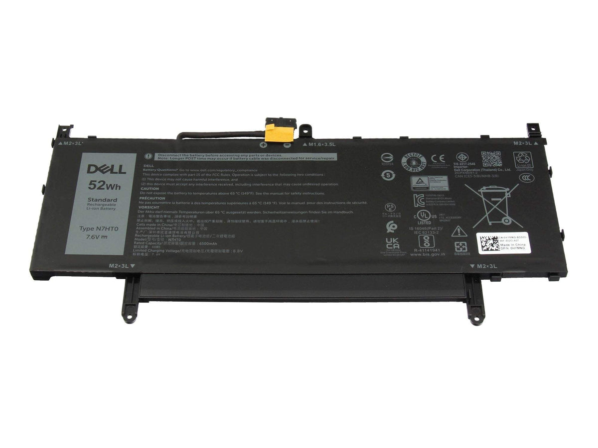 Dell 52WHR 4 Cell Lithium Ion Battery (N7HT0)