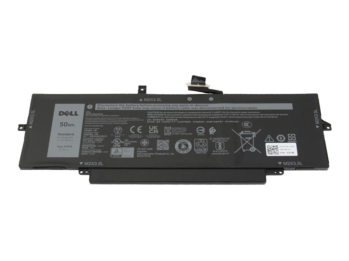Dell 50Wh 3-Cell Lithium Ion Battery - Latitude 9330 - 4.113 mAh GK1M0
