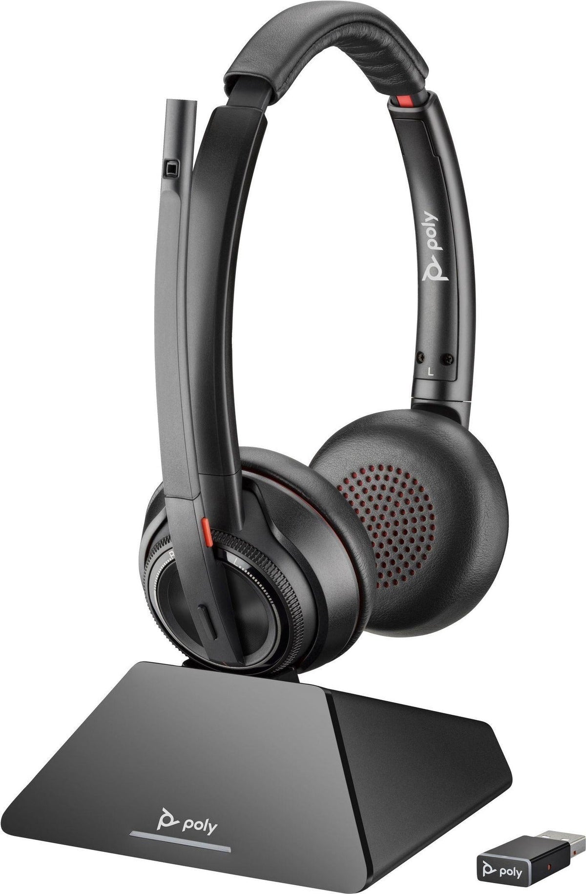 HP Savi 8220 UC Microsoft Teams USB-A Headset, 8D3F5AA
